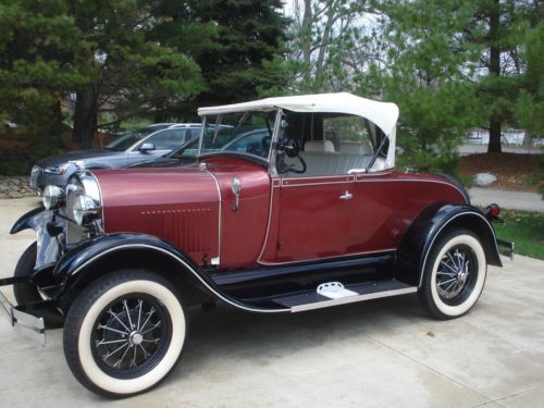 1929 model a roadster replica  /1983 camelot