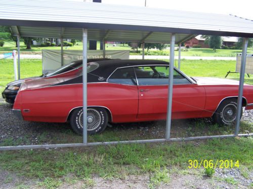 1969 ford xl 429 - rare - a true east tn barn find - nice rust free muscle car!