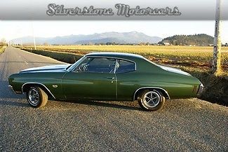 1970 green ls6! original miles, paint and all orig numbers matching two owners