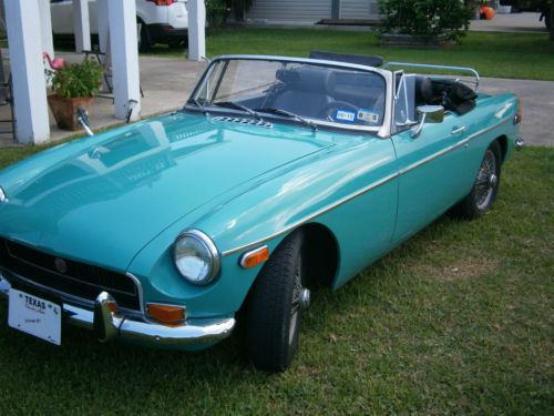 Recently restored mgb roadster from top to clutch