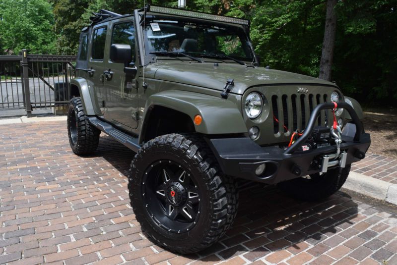 2015 jeep wrangler 4wd  unlimited sahara-edition(trail rated)