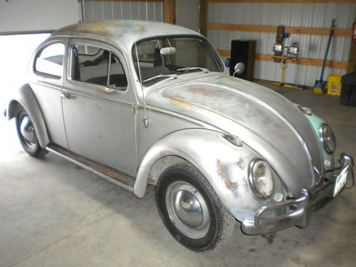 1960 volkswagen beetle deluxe 1.2l rust free runs and drives never wrecked nice