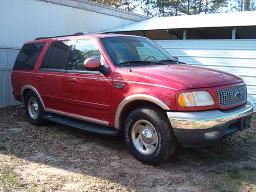 1999 ford expedition eddie bauer edition*5.4* 4x4*leather 3rd seat*motor bad