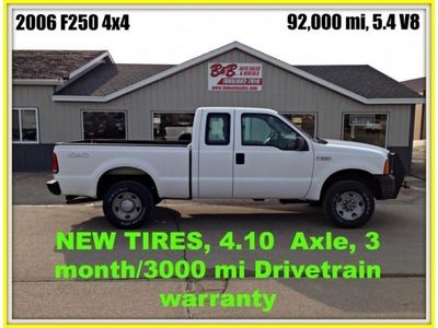 5.4l 4x4 , extended cab, inspected, 3 mo/3000 mile drivetrain warranty, white,at