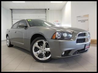 2011 dodge charger r/t, navigation, heated seats, sunroof, 1 owner, clean!