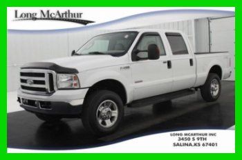 2007 lariat 6.0 v8 diesel crew cab leather 4x4 sunroof low miles we finance