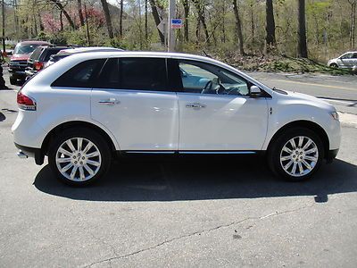 2012 lincoln mkx awd - rebuildable salvage title  ***no reserve***