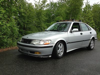 2002 saab 93 se edtn-sunroof 4 cyl.with 5 speed manl-gets nr.30mpg-strong turbo!