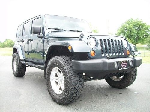 2007 jeep wrangler unlimited sahara sport utility 4-door 3.8l trail rated