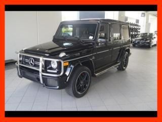 2013 mercedes-benz g-class g63 black with designo black leather one owner