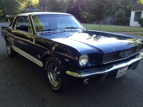 1966 mustang 289  v/8 c-4 auto 3 days only no reserve no rust see video!!
