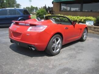 2007 saturn  sky  convertible red!