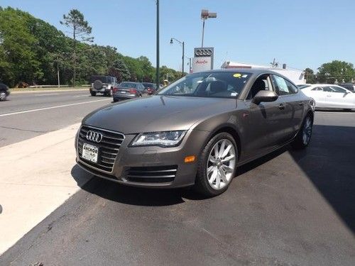 Low mileage priced to sell audi a7 factory warranty fully loaded we finance