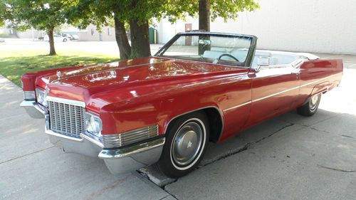 No reserve auction! highest bidder wins! come see this clean deville convertible
