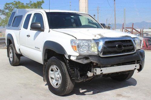 2011 toyota tacoma access cab 4wd damaged salvage economical low miles l@@k!!