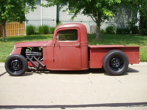 1935 chevy hot rod pickup 350ci v8 auto all steel rat rod fast and loud
