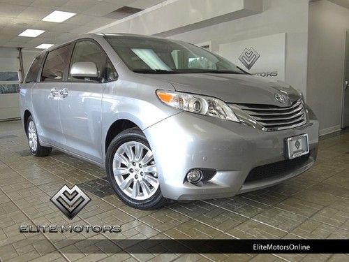 2012 toyota sienna limited awd navigation dvd 1-owner