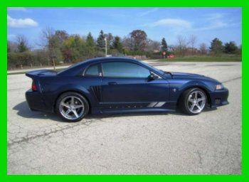 2002 mustang gt s281 super charged saleen coupe 4.6l v8 16v manual rwd 34k miles