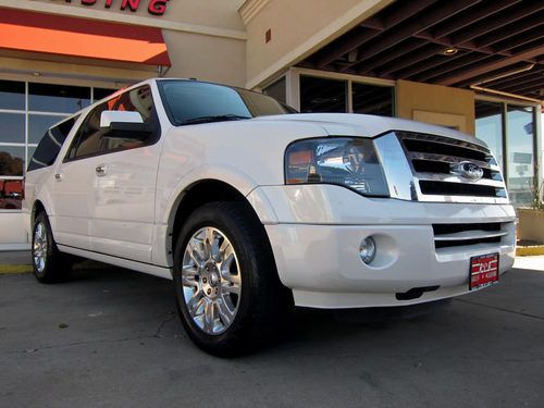 2011 ford expedition el limited, 1-owner, leather, moonroof, navigatino, more!