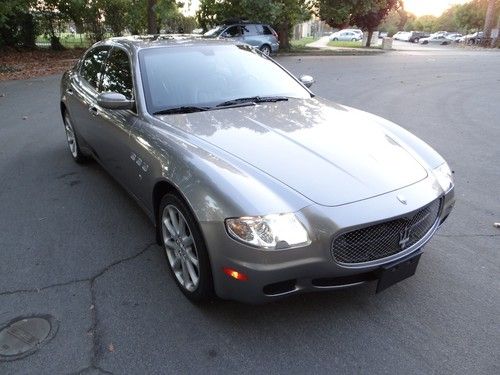 2008 maserati quattroporte executive gt clean title 1 owner loaded