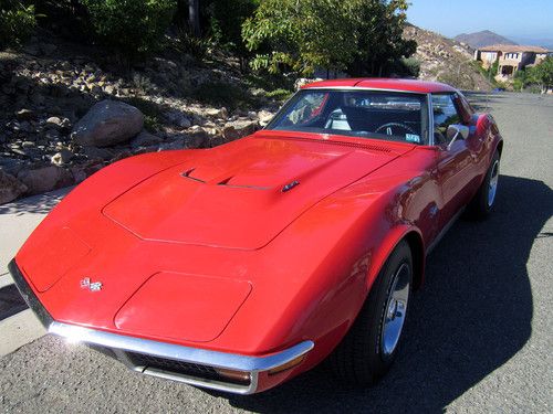 No reserve - 1972 matching numbers 454 corvette stingray coupe - two-owner