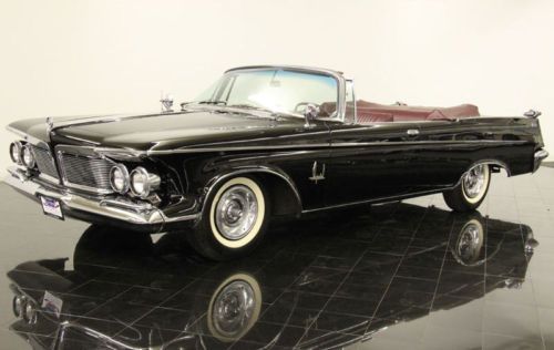 1962 chrysler imperial crown convertible restored 413ci v8 auto leather interior