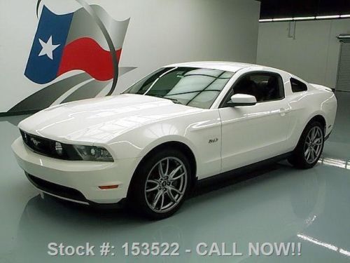 2011 ford mustang gt premium 5.0 6-spd leather 19&#039;s 39k texas direct auto