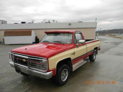 1984 chevy scottsdale k10 awesome find!!