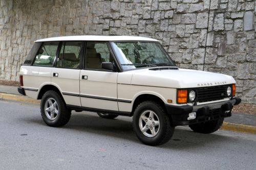 1995 range rover county classic swb, clean, original paint, cold a/c, serviced