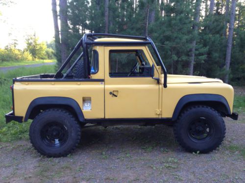 1986 land rover defender pickup - no reserve - legally imported