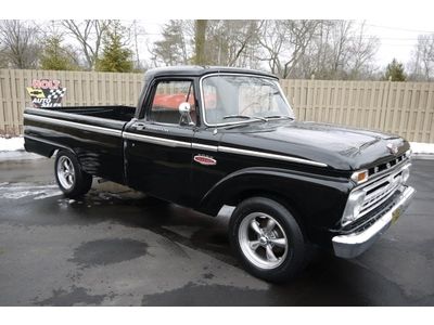 1965 ford custom cab 100 pickup only 26,978 miles! 352 v8 automatic