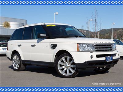 2009 range rover sport hse: offered by authorized mercedes dealer, cold climate
