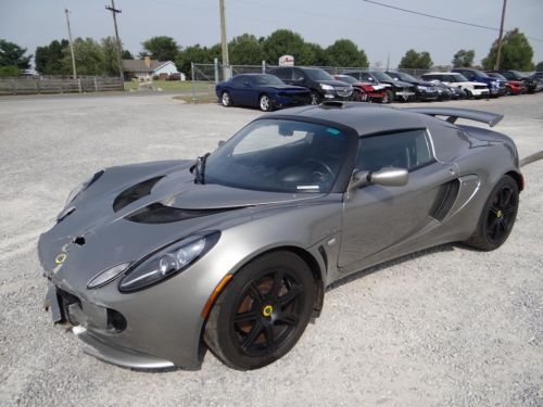 Salvage repairable supercharged exige s, fiberglass damage, easy build. sharp