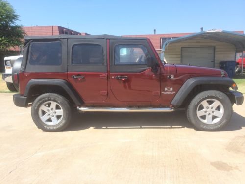 %%%%%^^^^ 2008 jeep wrangler unlimited x 4wd ^^^^%%%%% financing available