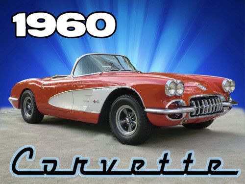Fantastic 60 corvette,59 ready to show and go