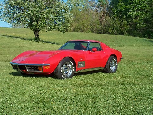 1972 corvette ls5 numbers matching 454 automatic