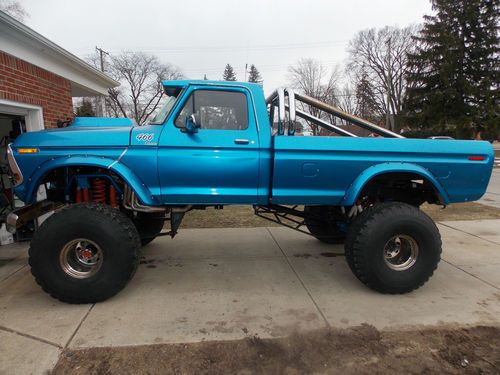 79 ford f-250 lifted truck with 466 big block