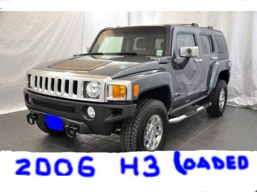 2006 hummer h3 4wd loaded!  excellent condition! premium sound system!