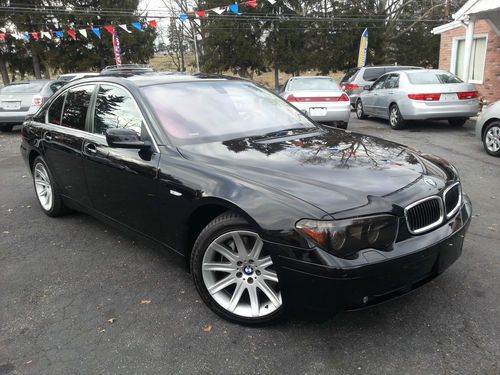 2005 bmw 745i sdn 4-door 4.4l premium, sport package nr cheapest price dont miis