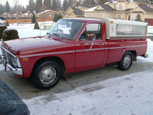 1973  ford  courier  91k original miles with a/c