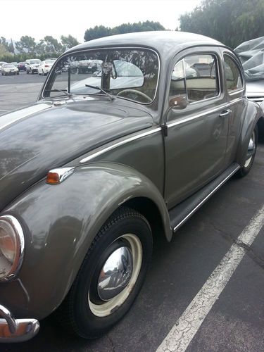 Vintage -1964 vw volkswagen beetle- all original - orginal anthracite gray paint