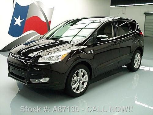 2013 ford escape sel ecoboost heated leather only 15k texas direct auto