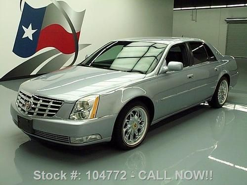 2006 cadillac dts lux i climate seats vogue wheels 67k texas direct auto