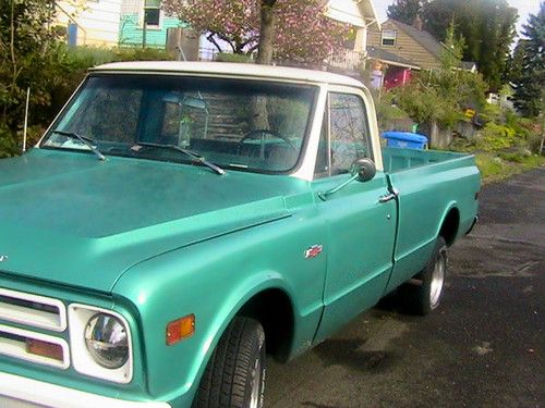 1968' chevy 350 rare long bed - 1/2 ton perfect body