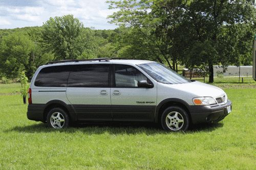 1997 pontiac montana transport minivan, gray, 97,350 miles, good condition