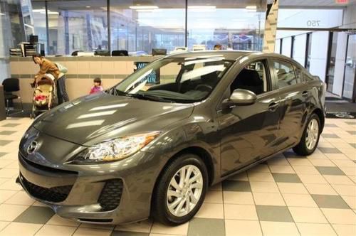 2012 mazda mazda3 i touring grey automatic 4 door bluetooth one owner certified