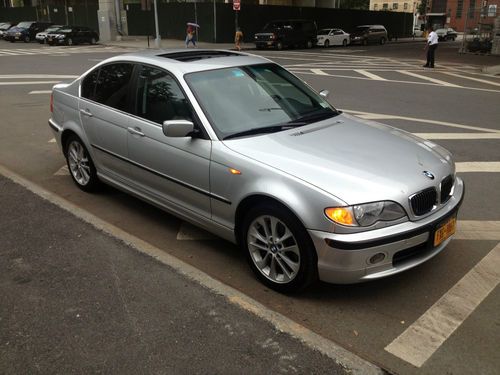 2003 bmw 330xi all wheel drive, silver, leather, cold weather package, power all