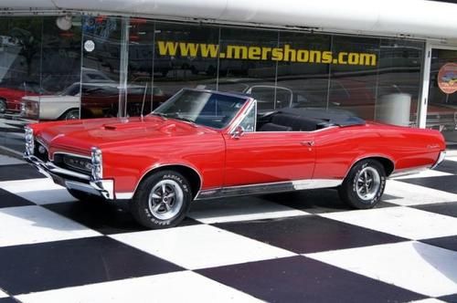 Used 67 gto convertible 400 4 speed free usa shipping