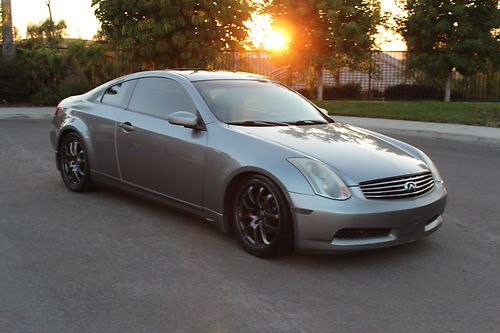 2003 infiniti g35 base coupe 2-door 3.5l- many upgrades- very nice condition