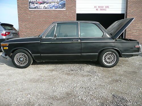 1972 bmw 2002 project car motor good starts and drives see pictures rare